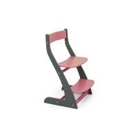 Детский растущий регулируемый стул Бельмарко Усура Графит-Лаванда