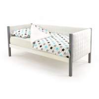 Детская кровать-тахта мягкая Бельмарко Svogen графит-белый Детская кровать-тахта мягкая Бельмарко Svogen графит-белый