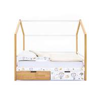 Детская кровать-домик Svogen дерево-львята Детская кровать-домик Svogen дерево-львята