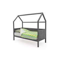 Детская кровать-домик мягкий Бельмарко Svogen графит Детская кровать-домик мягкий Бельмарко Svogen графит