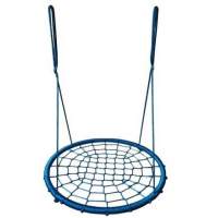 Синие и цветные качели гнездо 100 см диаметр