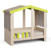 Кровать Seven dreams Camden House цвет дуб млечный лайм Кровать Seven dreams Camden House цвет дуб млечный лайм