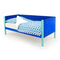 Детская кровать-тахта мягкая Бельмарко Svogen мятно-синий Детская кровать-тахта мягкая Бельмарко Svogen мятно-синий