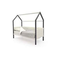 Детская кровать-домик мягкий Бельмарко Svogen графит-белый Детская кровать-домик мягкий Бельмарко Svogen графит-белый