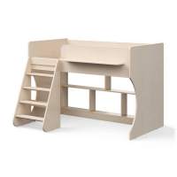 Кровать чердак Р436 Капризун 2 дуб млечный Кровать чердак Р436 Капризун 2 дуб млечный