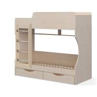 Кровать двухъярусная Р443-3 Капризун 6 дуб млечный