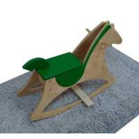 Лошадка качалка Можга Красная Звезда серый