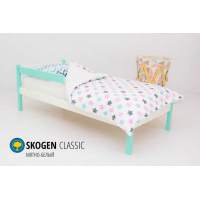 Детская кровать тахта с бортиком Бельмарко Svogen мятно белый Детская кровать тахта с бортиком Бельмарко Svogen мятно белый