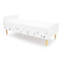 Детская кровать Бельмарко Stumpa Классика Домики ч б Детская кровать Бельмарко Stumpa Классика Домики ч б