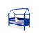 Детская кровать-домик мягкий Бельмарко Svogen синий