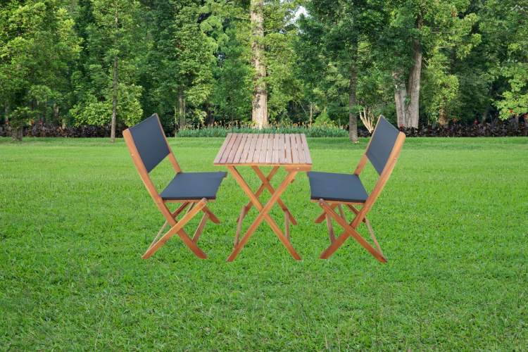 Набор садовой мебели из акации, 3 предмета, TP2052.1.3-3