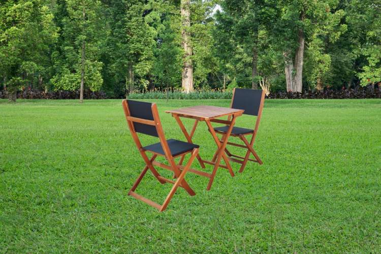 Набор садовой мебели из акации, 3 предмета, TP2052.1.3-4