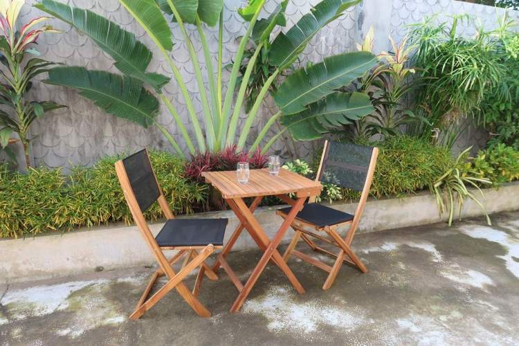 Набор садовой мебели из акации, 3 предмета, TP2052.1.3-5