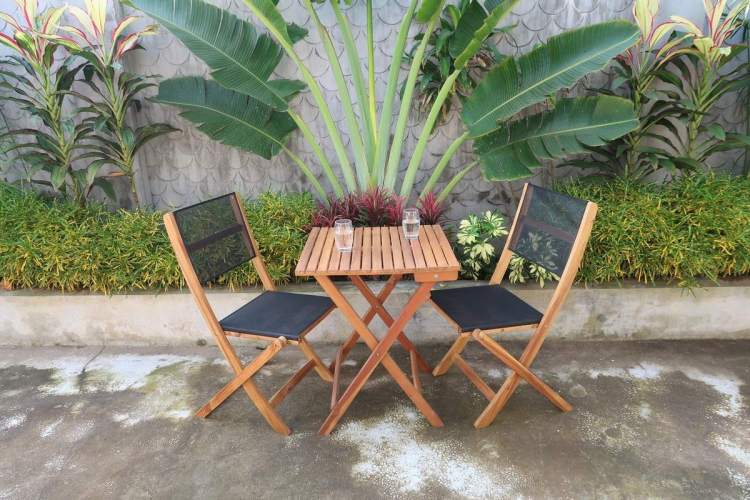 Набор садовой мебели из акации, 3 предмета, TP2052.1.3-6