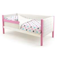 Детская кровать-тахта мягкая с бортиком Бельмарко Svogen лаванда-белый Детская кровать-тахта мягкая с бортиком Бельмарко Svogen лаванда-белый