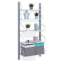 Детская навесная полка стеллаж Бельмарко Svogen графит белый Детская навесная полка стеллаж Бельмарко Svogen графит белый