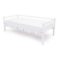 Детская кровать тахта Бельмарко Svogen белый лисята Детская кровать тахта Бельмарко Svogen белый лисята