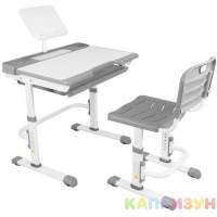 Парта трансформер со стулом Капризун A7-gray