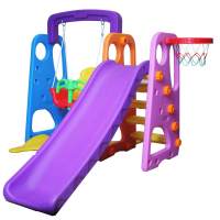 Детский комплекс Капризун Бабочка с прямой горкой