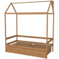 Кровать домик Капризун Р424 бук с ящиками Кровать домик Капризун Р424 бук с ящиками