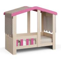 Кровать Seven dreams Camden House цвет дуб млечный розовый Кровать Seven dreams Camden House цвет дуб млечный розовый