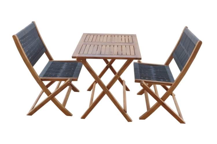 Набор садовой мебели из акации, 3 предмета, TP2090.0.2-2