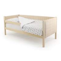 Детская кровать-тахта мягкая с бортиком Бельмарко Svogen бежевый Детская кровать-тахта мягкая с бортиком Бельмарко Svogen бежевый