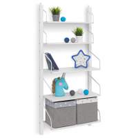 Детская навесная полка стеллаж Бельмарко Svogen белый