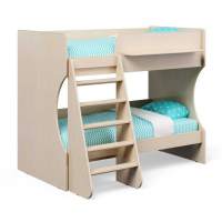 Кровать двухъярусная SD-105 дуб млечный Кровать двухъярусная SD-105 дуб млечный