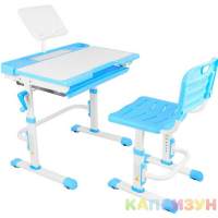 Парта трансформер со стулом Капризун T7-blue