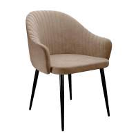 Стул DikLine 440 TW05 капучино, ножки черные