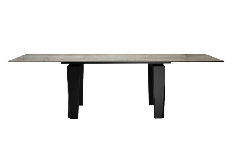 Стол DikLine KP160 керамика SH2340 полуглянец/опоры черные (2 уп)-3