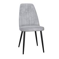 Стул DikLine 326 B22 GREY, ножки черные Стул DikLine 326 B22 GREY, ножки черные