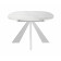 Стол DikLine SKK110 Керамика Белый мрамор/подстолье белое/опоры белые (2 уп.)