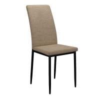 Стул DikLine 272 SB4 бежевый, ножки черные
