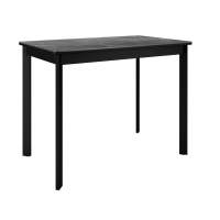 Стол DikLine LK90 Керамика Черный мрамор/подстолье черное/опоры черные