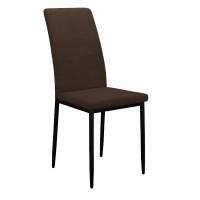 Стул DikLine 272 SB3 шоколад, ножки черные