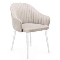 Стул DikLine 440 C103 крем, ножки белые