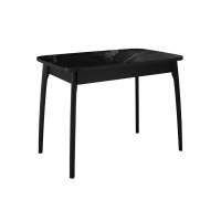 Стол DikLine MK40 Керамика Черный мрамор/подстолье черное/опоры черные