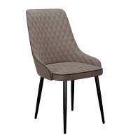 Стул DikLine 305 B5 LATTE, ножки черные Стул DikLine 305 B5 LATTE, ножки черные