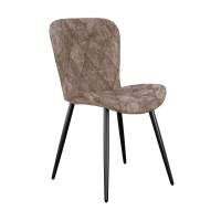 Стул DikLine 303 M05 шоколад, ножки черные