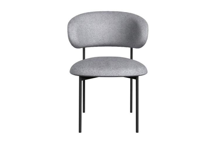 Стул DikLine 201 NS10 GREY, ножки черные-1