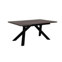 Стол DikLine DX140 Хромикс бронза/опоры черные (2 уп.)