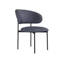 Стул DikLine 201 NS13 GRAPHITE, ножки черные