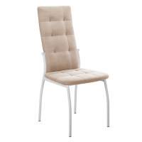 Стул DikLine ГАЛС-М каркас белый/ B03 BEIGE Стул DikLine ГАЛС-М каркас белый/ B03 BEIGE