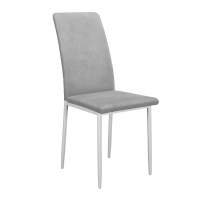 Стул DikLine 272 B22 GREY, ножки белые