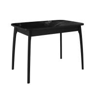 Стол DikLine MK15 Керамика Черный мрамор/подстолье черное/опоры черные