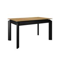 Стол DikLine KT140 керамика HC001 матовая/опоры черные