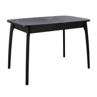 Стол DikLine MK15 Керамика Серый мрамор/подстолье черное/опоры черные