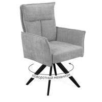 Стул DikLine 6824 т.к Светло-серая 709-21, опоры черные